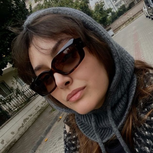 Loro Piana 100% Cashmere dark grey/off black balaclava - Picture 8 of 9